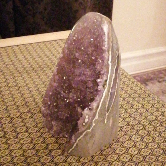 Gorgeous AMETHYST CATHEDRAL ✨3.4lbs with amazing banding and colouring! Video! - Picture 17 of 17